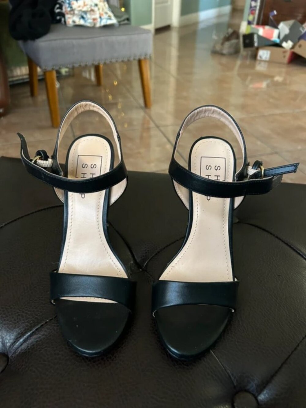 Cute Simple Black Heels